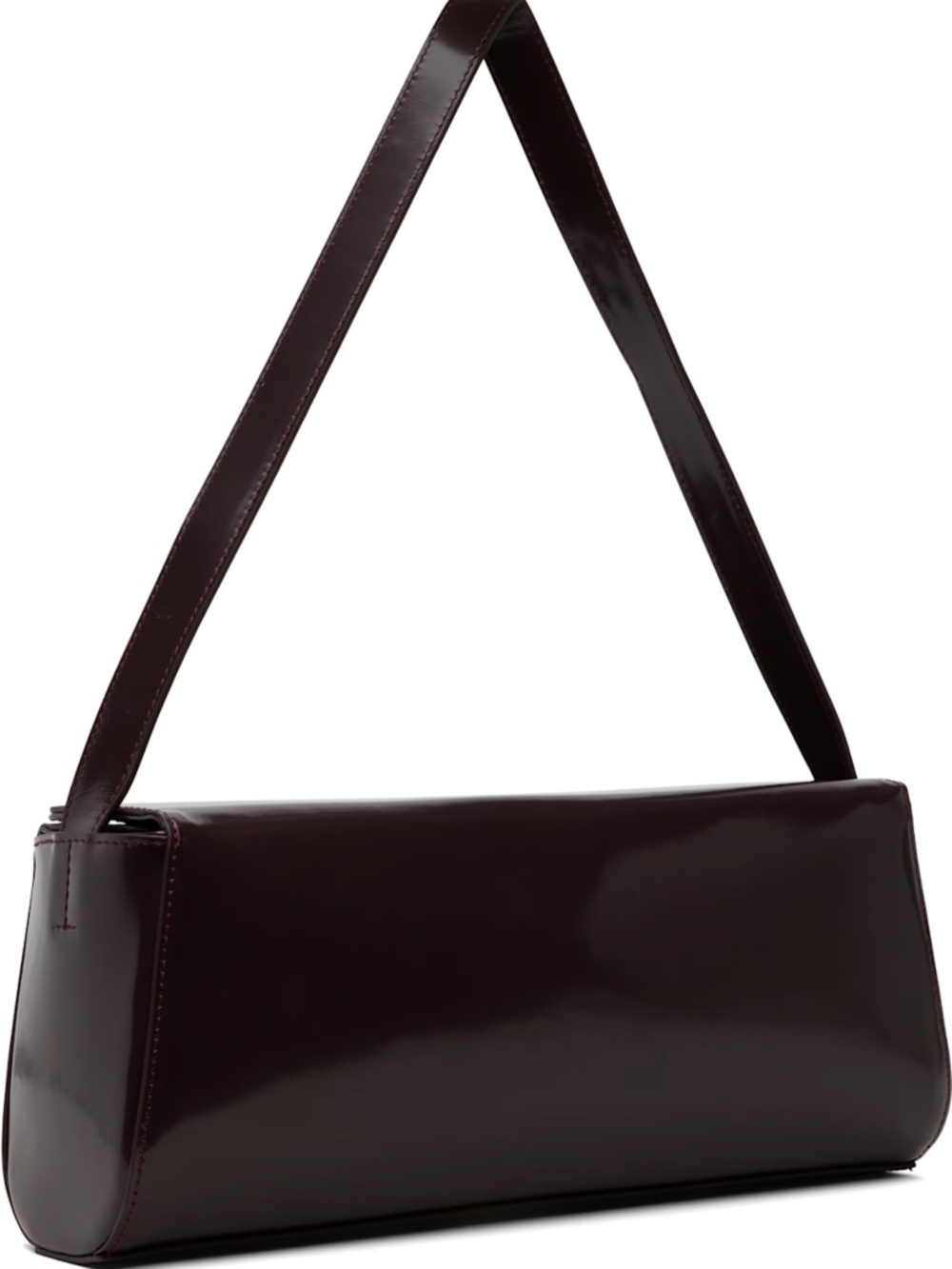St. Agni East West Baguette Bordeaux Bag - Picture 2 of 7